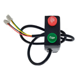 Maxbell Handlebar Switch 7/8" Mount Replaces Wire Length 40cm Easy Install Motorbike