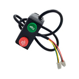 Maxbell Handlebar Switch 7/8" Mount Replaces Wire Length 40cm Easy Install Motorbike