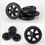 Maxbell 2Pcs Flat Free Tire Truck Bear 30kg EVA Mower High Qualiy Luggage Wheel