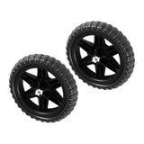 Maxbell 2Pcs Flat Free Tire Truck Bear 30kg EVA Mower High Qualiy Luggage Wheel