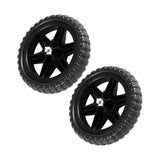 Maxbell 2Pcs Flat Free Tire Truck Bear 30kg EVA Mower High Qualiy Luggage Wheel