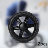Maxbell 2Pcs Flat Free Tire Truck Bear 30kg EVA Mower High Qualiy Luggage Wheel