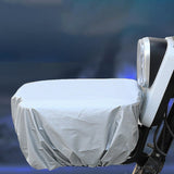 Maxbell Bike Basket Cover Sunproof for Tricycles Most Bicycle Baskets Electric Bikes Large