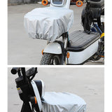 Maxbell Bike Basket Cover Sunproof for Tricycles Most Bicycle Baskets Electric Bikes Large
