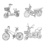 Maxbell Bike Basket Cover Sunproof for Tricycles Most Bicycle Baskets Electric Bikes Large