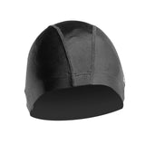 Maxbell Swim Cap Men Durable Hat for Holidays Long Short Water Sports Black