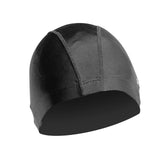 Maxbell Swim Cap Men Durable Hat for Holidays Long Short Water Sports Black