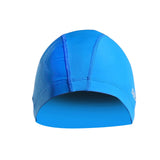 Maxbell Swim Cap Men Durable Hat for Holidays Long Short Water Sports Blue