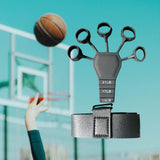 Maxbell Finger Exerciser Stretcher Athlete Power Exercise Hand Grip Strengthener black