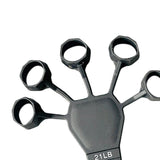 Maxbell Finger Exerciser Stretcher Athlete Power Exercise Hand Grip Strengthener black