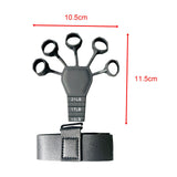 Maxbell Finger Exerciser Stretcher Athlete Power Exercise Hand Grip Strengthener black