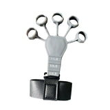 Maxbell Finger Exerciser Stretcher Athlete Power Exercise Hand Grip Strengthener gray