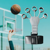 Maxbell Finger Exerciser Stretcher Athlete Power Exercise Hand Grip Strengthener gray