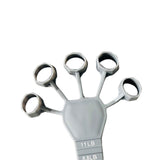 Maxbell Finger Exerciser Stretcher Athlete Power Exercise Hand Grip Strengthener gray
