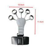 Maxbell Finger Exerciser Stretcher Athlete Power Exercise Hand Grip Strengthener gray