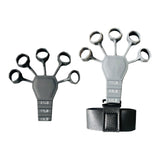 Maxbell Finger Exerciser Stretcher Athlete Power Exercise Hand Grip Strengthener 2pcs black and gray