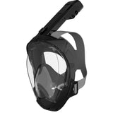 Maxbell Adult Scuba Diving Mask Camera Mount Swim Mask for Swimming Free Diving Gear S M Black