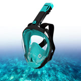 Maxbell Adult Scuba Diving Mask Camera Mount Swim Mask for Swimming Free Diving Gear L XL Green Black