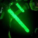 Maxbell Glow Light Stick Fluorescent Light for Night Snorkeling Water Sports Camping Black 184x15.5mm
