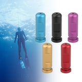 Maxbell Freediving Ear Equalization Exerciser Aluminum Practing Ear Pressure Balance Gold