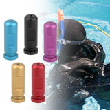 Maxbell Freediving Ear Equalization Exerciser Aluminum Practing Ear Pressure Balance Gold