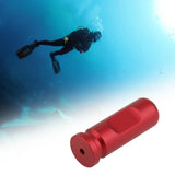Maxbell Freediving Ear Equalization Exerciser Aluminum Practing Ear Pressure Balance Red