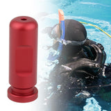 Maxbell Freediving Ear Equalization Exerciser Aluminum Practing Ear Pressure Balance Red