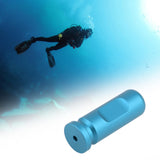 Maxbell Freediving Ear Equalization Exerciser Aluminum Practing Ear Pressure Balance Blue