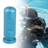 Maxbell Freediving Ear Equalization Exerciser Aluminum Practing Ear Pressure Balance Blue
