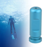 Maxbell Freediving Ear Equalization Exerciser Aluminum Practing Ear Pressure Balance Blue