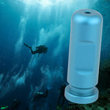 Maxbell Freediving Ear Equalization Exerciser Aluminum Practing Ear Pressure Balance Blue