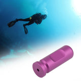 Maxbell Freediving Ear Equalization Exerciser Aluminum Practing Ear Pressure Balance Purple