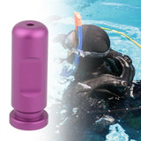 Maxbell Freediving Ear Equalization Exerciser Aluminum Practing Ear Pressure Balance Purple