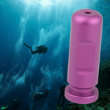Maxbell Freediving Ear Equalization Exerciser Aluminum Practing Ear Pressure Balance Purple