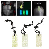 Maxbell Diving Luminous Tag Hangtag High Brightness Long Time Glow in The Dark Fluorescent Green