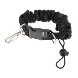 Maxbell Diving Camera Lanyard with Quick Release Buckle Durable Scuba Diving Lanyard black