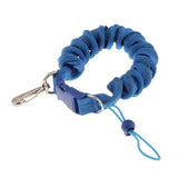 Maxbell Diving Camera Lanyard with Quick Release Buckle Durable Scuba Diving Lanyard blue