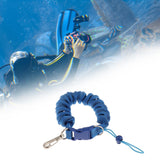 Maxbell Diving Camera Lanyard with Quick Release Buckle Durable Scuba Diving Lanyard blue