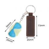 Maxbell Diving Key Ring Glow in Dark Keychain for Outdoor Night Walking Green