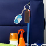 Maxbell Diving Key Ring Glow in Dark Keychain for Outdoor Night Walking Blue