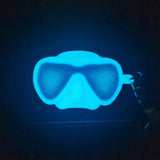 Maxbell Diving Key Ring Glow in Dark Keychain for Outdoor Night Walking Blue