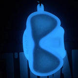 Maxbell Diving Key Ring Glow in Dark Keychain for Outdoor Night Walking Blue