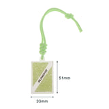 Maxbell Diving Flag Luminous Tag Hanging Pendant Hangtag Charm for BCD Tank Backpack