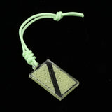 Maxbell Diving Flag Luminous Tag Hanging Pendant Hangtag Charm for BCD Tank Backpack