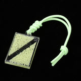 Maxbell Diving Flag Luminous Tag Hanging Pendant Hangtag Charm for BCD Tank Backpack