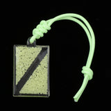 Maxbell Diving Flag Luminous Tag Hanging Pendant Hangtag Charm for BCD Tank Backpack