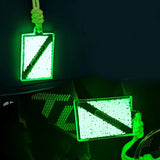 Maxbell Diving Flag Luminous Tag Hanging Pendant Hangtag Charm for BCD Tank Backpack