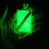 Maxbell Diving Flag Luminous Tag Hanging Pendant Hangtag Charm for BCD Tank Backpack