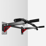 Maxbell Chin up Bar Gym Portable Doorway Exercise Bar Pull Up Bar Door Horizontal Bar black