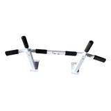 Maxbell Chin up Bar Gym Portable Doorway Exercise Bar Pull Up Bar Door Horizontal Bar white